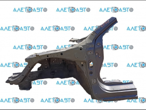 Front left quarter Honda Accord 13-17 graphite NH797M, dented threshold