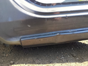 Front left quarter Honda Accord 13-17 graphite NH797M, dented threshold