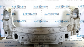 Rear panel VW Passat b8 16-19 2 parts, with eyepieces, white