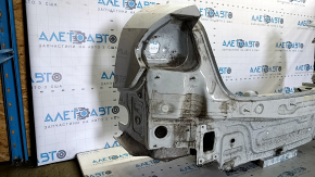 Rear panel VW Passat b8 16-19 2 parts, with eyepieces, white