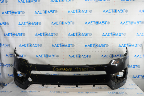 Bumper front bare upper part Jeep Compass 17- graphite PSQ, scratches