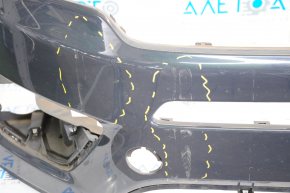 Bumper front bare upper part Jeep Compass 17- graphite PSQ, scratches