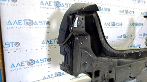 Rear panel VW Jetta 11-18 USA black, with eyepieces, butt, bent fasteners