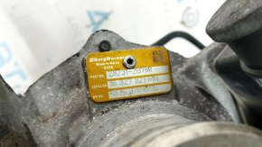 Turbocharger complete with manifold Hyundai Tucson 16-18 1.6T 911, with tubes, play, broken stud, rusted bolt, crack in manifold