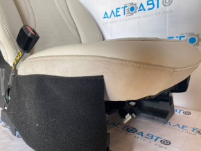 Driver's seat Ford Mustang Mach-E 21-23 with airbag, electric, heated, memory, gray leather, for cleaning, cut