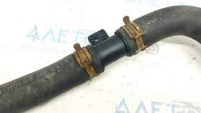 Upper cooling pipe Hyundai Tucson 16-18 1.6T assembled 3 parts, rusty clamps