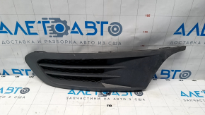 Front bumper grille side left VW Jetta 11-14 USA without fog lights, broken mount, sand