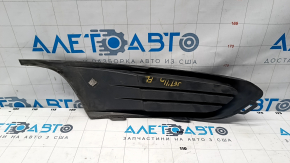 Front bumper grille side left VW Jetta 11-14 USA without fog lights, broken mount, sand