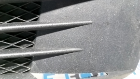 Front bumper grille side left VW Jetta 11-14 USA without fog lights, broken mount, sand
