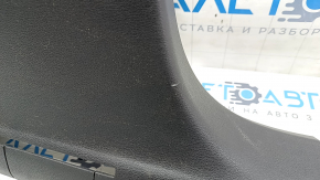 Center pillar trim lower left Audi Q5 80A 18- black, scratch
