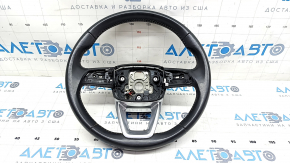 Bare steering wheel Audi Q5 80A 18-20 leather, black, scratches