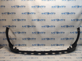Front bumper lip Hyundai Tucson 16-18 structure dark gray under the lining