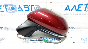 Side mirror left Toyota Camry v70 18- BSM, 7 pins, turn signal, red