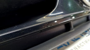 Lower grille of the front bumper left Audi Q5 8R 13-17 rest, matt+gloss chrome under fog lights, type 2, sand, scratches