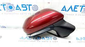 Side mirror right Toyota Camry v70 18- BSM, 7 pins, turn signal, red, scratches