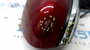 Side mirror right Toyota Camry v70 18- BSM, 7 pins, turn signal, red, scratches