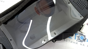 Projection on the windshield Toyota Camry v70 18-20 XLE/XSE scratches, dirty glass