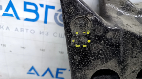 Foam plastic under the Chevrolet Camaro 16 tool - crushed, torn