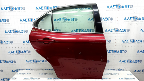 Door assembly rear right Toyota Camry v70 18- red 3T3, bumps, dent