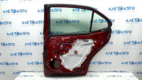 Door assembly rear right Toyota Camry v70 18- red 3T3, bumps, dent