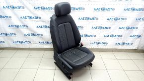 Passenger seat Audi Q5 80A 18- with AIRBAG, leather, black, electric, heated, for cleaning