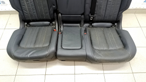 Rear row of seats 2nd row Audi Q5 80A 18- leather, black, heated, dented, dry cleanable