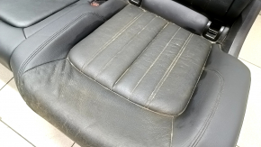 Rear row of seats 2nd row Audi Q5 80A 18- leather, black, heated, dented, dry cleanable