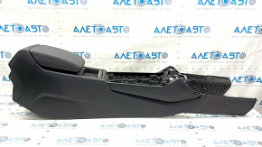 Central console armrest and cup holders Audi Q5 80A 18- black, black armrest
