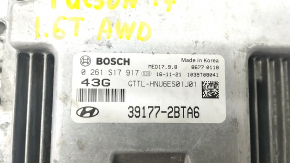 ECU unit engine computer Hyundai Tucson 16-18 1.6T AWD without Start-stop