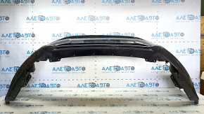 Front bumper bare Ford Fusion mk5 17-18 black, pressed