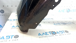 Front bumper bare Ford Fusion mk5 17-18 black, pressed