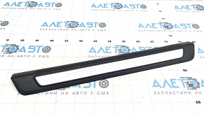 Door sill outer front right Audi Q5 80A 18- black with chrome, scratches