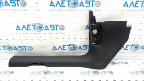 Door sill trim inner front left Audi Q5 80A 18- black, scratches