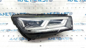 Front right headlight complete Audi Q5 80A 18-20 LED, sand, scratch