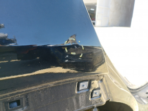 Quarter wing rear right Hyundai Tucson 16-21 on the body, black, pokes