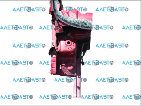 Front right quarter Ford Fiesta 11-19 red RR