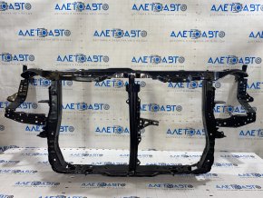TV panel radiator Toyota Highlander 11-13 with eyelashes, with hood lock strip