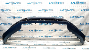 Bare front bumper VW Jetta 15-18 USA blue, pressed, crack in mount