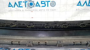 Bare rear bumper upper part Jeep Compass 17 - without parking sensors, graphite, broken fasteners
