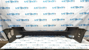 Rear bumper bare upper part Jeep Compass 11-16 black, scratches