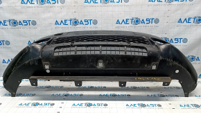 Front bumper lip Fiat 500L 14-17 Trekking structure, broken fog light frame, pressed, scratches