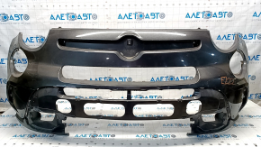 Front Bumper Naked Fiat 500L 14-17 Trekking Graphite