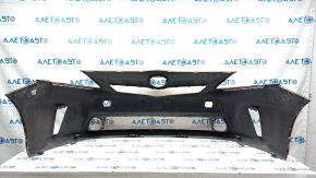 Front bumper bare Toyota Prius V 12-14 prerest, red, scratches