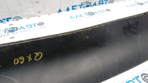 Front bumper lip Infiniti JX35 QX60 13- structure, dented, worn, broken fastening