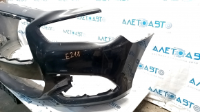 Front bumper bare Infiniti QX60 16-rest, black, painted,