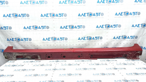 Left threshold Toyota Prius V 12-17 red, dented, cracked