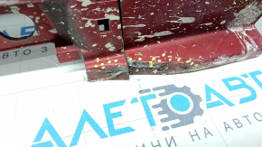 Left threshold Toyota Prius V 12-17 red, dented, cracked