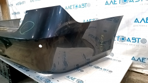 Bare rear bumper Lexus ES350 07-12 graphite, scratches, crack in mount