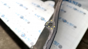 Bare rear bumper Lexus ES350 07-12 graphite, scratches, crack in mount