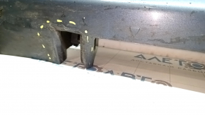 Left threshold Ford Fusion mk5 13-20 blue, with seal, broken fasteners, cracked, scratches, dented, worn